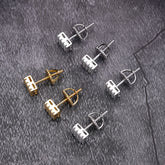 Forctis Sterling Silver CZ Earrings